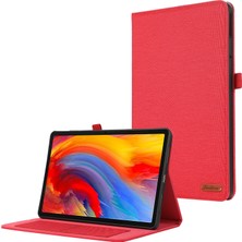 Pangniu Lenovo Tab Plus 11.5 Kumaş Deri Tablet Kılıfı (Yurt Dışından)