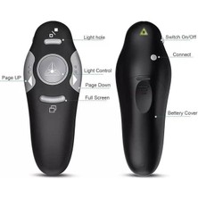 Thot Sunum Kumandası Presenter Laser Pointer 2.4ghz USB Wireless Power Point Atlatıcı Kırmızı Lazer