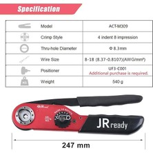 Jr Ready ACT-M309 (8-18 Awg ) Pin Sıkma Aleti (Crımp Tools)