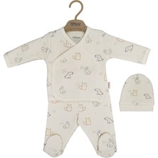 Tiffany Baby Cats And Dog Theme 3'lü Bebek Zıbın Seti 20078