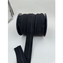 Paşateks Since 1995 4 cm Içten Kordonlu Lastik-1 Metre-Siyah
