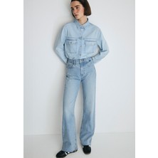 Mavi Victoria Real Blue Gölgeli Açık Mavi Jean Pantolon 101072-34111