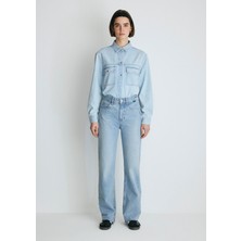 Mavi Victoria Real Blue Gölgeli Açık Mavi Jean Pantolon 101072-34111