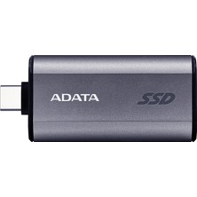 Adata SC750 1TB 1050-1000MB/S Type-C  USB 3.2 Gen 2 Taşınabilir SSD Disk (SC750-1000G-CCBK)