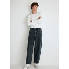 Mavi Bern MV91 Street Puslu Vintage Antrasit Jean Pantolon 0010290-87176