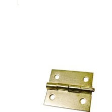 Klasik Menteşe 20 Adet Sarı 20x25 mm Kutu ve Sandık Menteşesi Hobi Maket