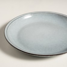 Zsa Zsa Zsu Lılıng Stoneware Yemek Tabağı 24 cm Mavi