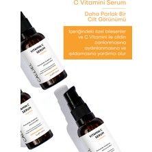 Calliel Vitamin C Serum, Leke Karşıtı Aydınlatıcı, Cilt Tonu Eşitleyici Glutathione Etkili 30 ML