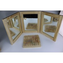 Assa Wood Reggio Emilia Yaklaşımı: Üçlü Ayna Seti -Büyük Boy  (30,5cmx38cm)