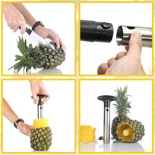 Yaxin Ananas Çekirdek Çıkarıcı ve Dilimleyici Kullanımı Kolay Ananas Çekirdek Çıkarıcı ve Ananas Kesici - Ananas Dilimleyici (Yurt Dışından)