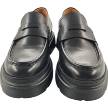 1308267002 Erkek Günlük Loafer Siyah