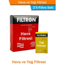Mercedes E230 W210 Filtron Filtre Bakım Seti 1996-1998 Hava+Yağ Filtresi