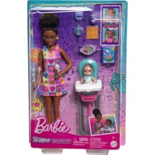 Barbie Bebek Bakıcılığı Oyun Seti HTK34