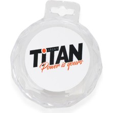 Titan Sport Silikon Dişlik Boks, Kickboks Muay Beyaz Dişlik + Saklama Kabı