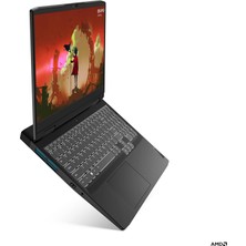 Lenovo Ideapad Gaming 3 Amd Ryzen 5 7535HS 8gb 512GB SSD Rtx 3050 (6 Gb) 15.6 120Hz Fhd Freedos 82SB00RHTX Dizüstü Bilgisayar - Lenovo Çanta WZ01