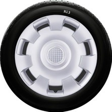 Drs Tuning Chery Uyumlu 13 Inc Kırılmaz Sks Jant Kapağı 1 Takım 4 Adet No:111