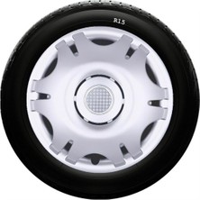 Drs Tuning Alfa Romeo Uyumlu 15 Inç Kırılmaz Sks Jant Kapağı 1 Takım 4 Adet No:305