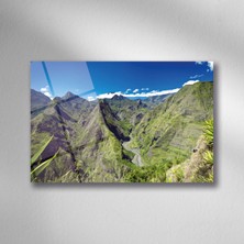 Trenddecors Dağ Doğa Manzara Cam - 25*35