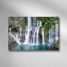 Trenddecors Şelale Deniz Doğa Manzara Cam - 25*35
