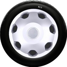 Drs Tuning Chery Uyumlu 13 Inç Kırılmaz Sks Jant Kapağı 1 Takım 4 Adet No:106