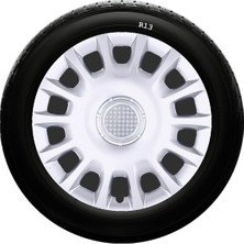 Drs Tuning Alfa Romeo Uyumlu 13 Inc Kırılmaz Sks Jant Kapağı 1 Takım 4 Adet NO:109