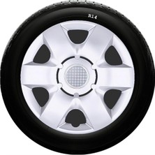 Drs Tuning Chery Uyumlu 14 Inc Kırılmaz Sks Jant Kapağı 1 Takım 4 Adet No:215