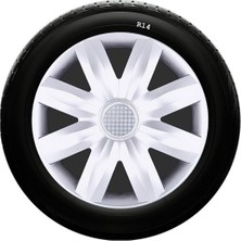 Drs Tuning Chevrolet Uyumlu 14 Inc Kırılmaz Sks Jant Kapağı 1 Takım 4 Adet No:221
