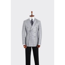 Kadir Büyükkaya Kırlangıç Yaka Kruvaze Erkek CEKET-KAX5213S