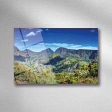 Trenddecors Dağ Doğa Manzara Cam