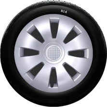 Drs Tuning Citroen Uyumlu 16 Inc Kırılmaz Sks Jant Kapağı 1 Takım 4 Adet NO:423