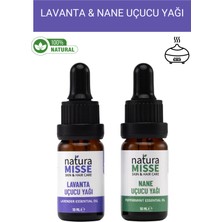 NaturaMisse Lavanta Uçucu Yağı 10 ml Nane Uçucu Yağı 10 ml %100 Saf