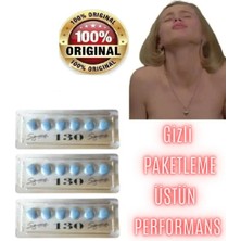 3 x 6'lı Mavi 100 Mg Bitkisel Kapsül Uzatcı,buyutu,sertlstırcı,gecıktrcı