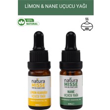 NaturaMisse Nane Uçucu Yağı & Limon Uçucu Yağı %100 Saf Doğal