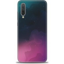 Kılıf Evreni Xiaomi Mi 9 Lite Kılıf Hd Baskılı Kılıf - Gökyüzü + 9h Nano Ekran Koruyucu