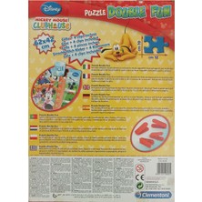 Boy Ölçme Cetvelli Mickey Mouse Puzzle Çocuk Pazıl