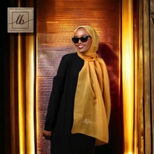 La Boutique Simli Şal - Sarı Papatya - 70X190