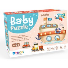 Baby Puzzle - Vehıcles (Taşıtlar)