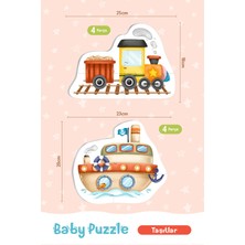 Baby Puzzle - Vehıcles (Taşıtlar)