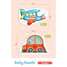 Baby Puzzle - Vehıcles (Taşıtlar)