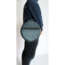 Dövme Pirinç Zilli Bendir Daire Hayvan Derili 35 Cm, Drum Bendir, Daf, Erbane Tambourine With Case