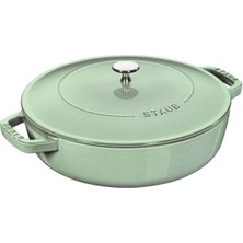 Staub La Cocotte 28 cm  Demir Döküm Sote Tenceresi Chistera Adaçayı