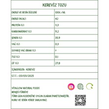 Vitaglow Natural Foods Vitaglow Kereviz Tozu (Kök)  Celery Root Powder Vegan Smoothieler Için Uygundur.