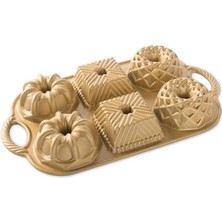 Nordic Ware 6´lı Bundt Şekilleri Kek Kalıbı (91277)