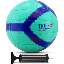 Telvesse VT-500 Trick Voleybol Topu Pompalı Yumuşak Doku Semi-Pro Iç-Dış Mekan Soft Touch No:5 270 G