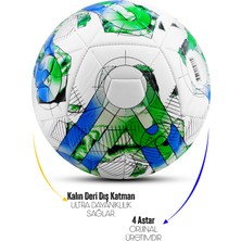 Telvesse Futbol Topu Pompalı Set Orbit V Sert Zemin Halı Saha Futbol Topu No:5 044