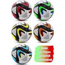 Telvesse Futbol Topu Pompalı Set Oceanz Sert Zemin Halı Saha Futbol Topu No:5 056