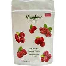 Vitaglow Natural Foods Vitaglow Freeze Dry Ahududu  Sağlıklı Atıştırmalık Dondurularak Kurutulmuş