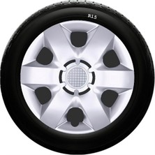 Drs Tuning Honda Uyumlu 15 Inç Kırılmaz Sks Jant Kapağı 1 Takım 4 Adet NO:310