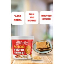 Gelincik 2'li Set 320gr Leblebi Kreması ve 1kg Şekersiz Saf Katkısız Taze Çekim Glutensiz Fıstık Ezmesi