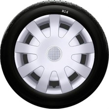 Drs Tuning Honda Uyumlu 16 Inc Kırılmaz Sks Jant Kapağı 1 Takım 4 Adet NO:405